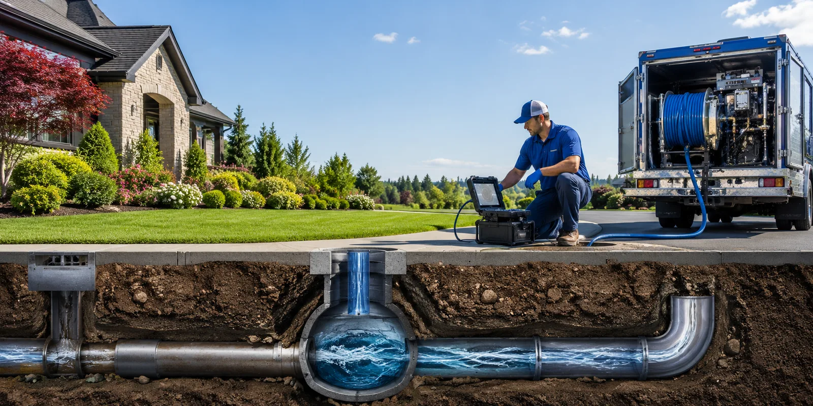 Drainage restoration information for Bradenville, PA
